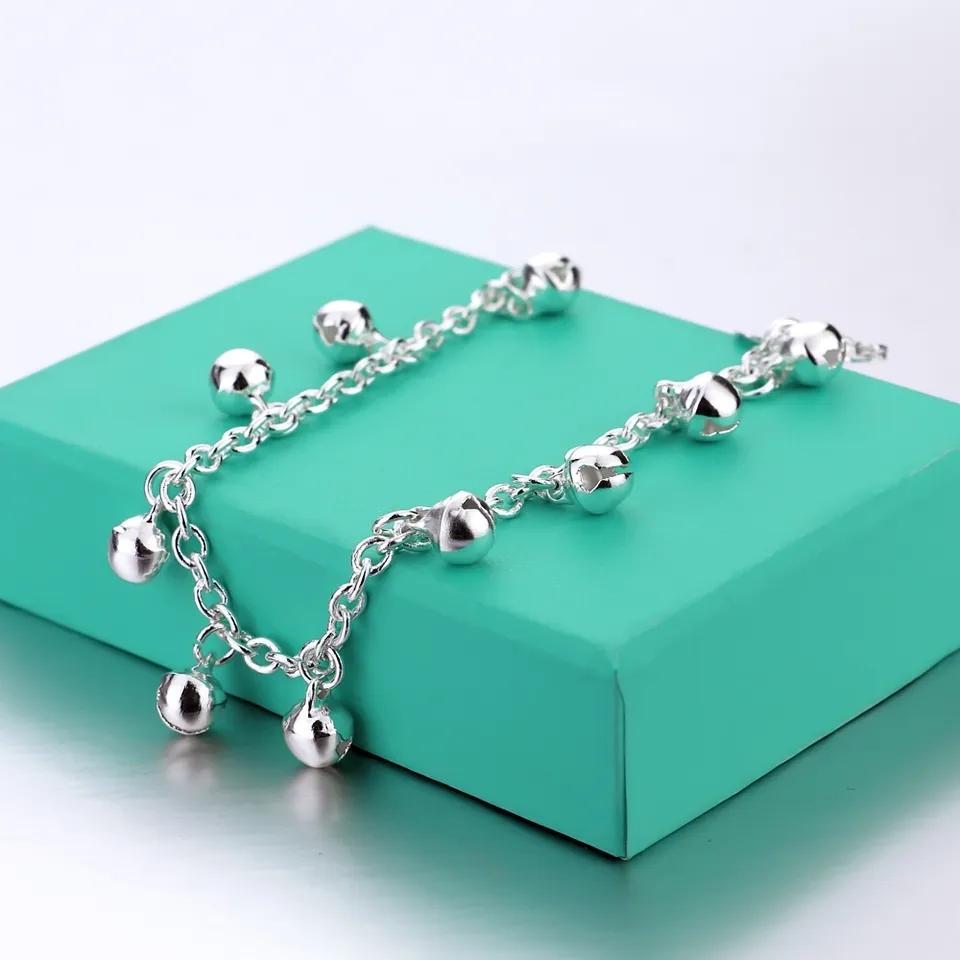 Stunning Silver Plated Anklet Pair - 2 Pcs Adjustable Design
