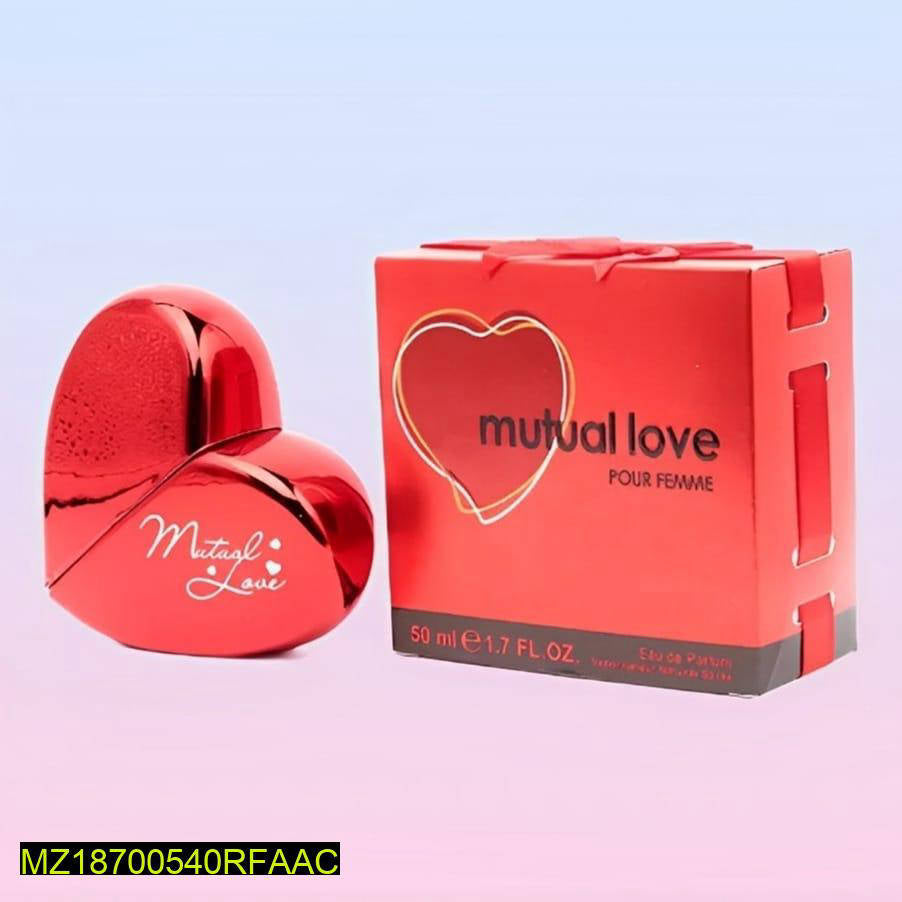 Women's heart shap perfume- 50 ml