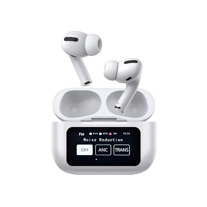 A9 Pro Airpods Pro | Screen Airpods A9 Pro LCD Earbuds - Black
