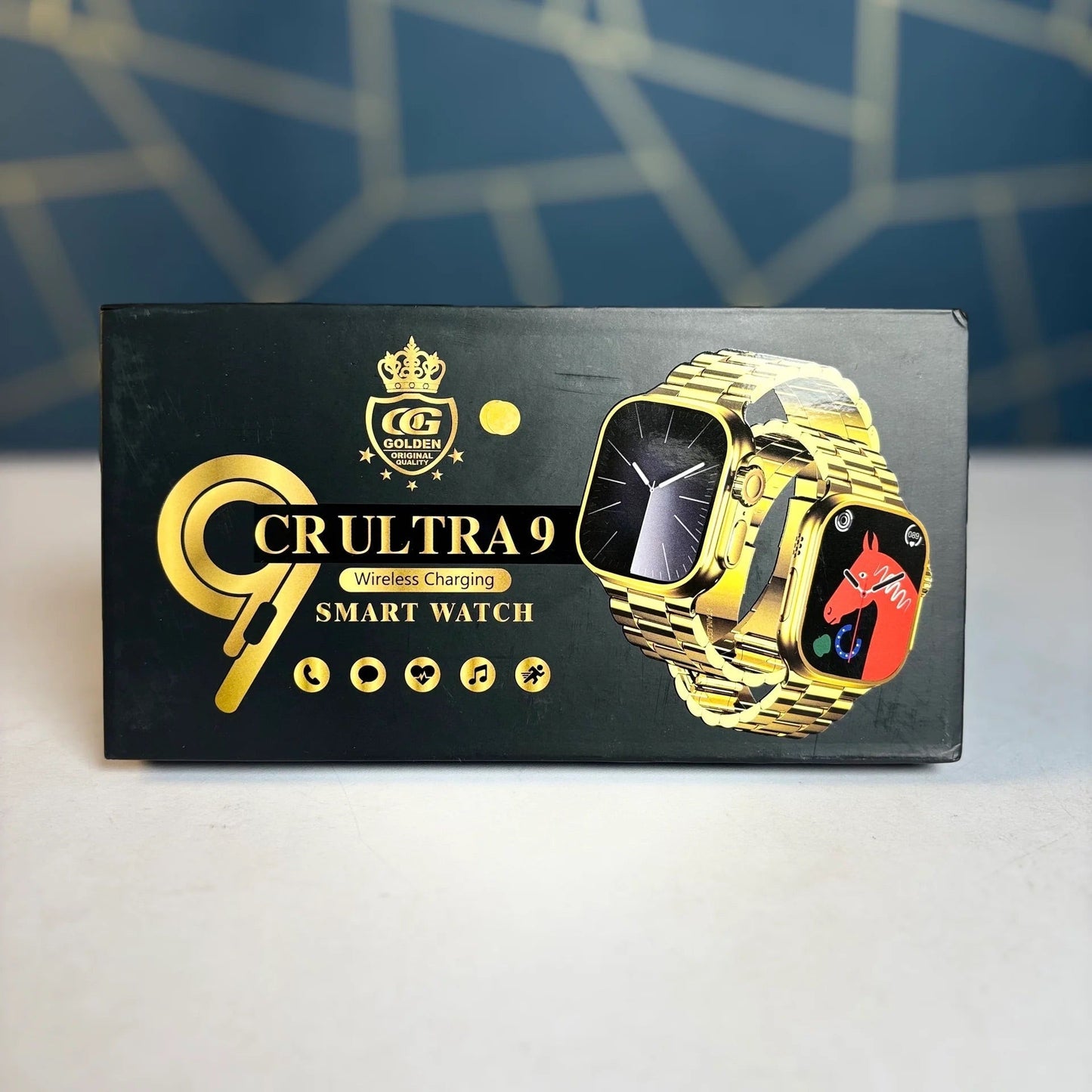 Cr Ultra 09 Smart Watch  For Men And Women